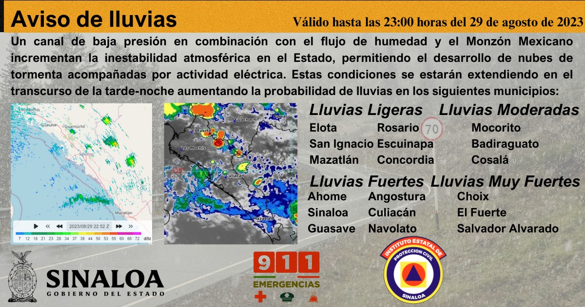 Aviso del clima