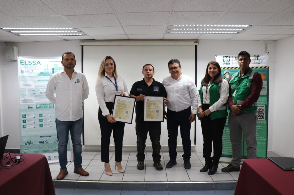 Reconocimiento Elssa a Jumapam por parte del IMSS