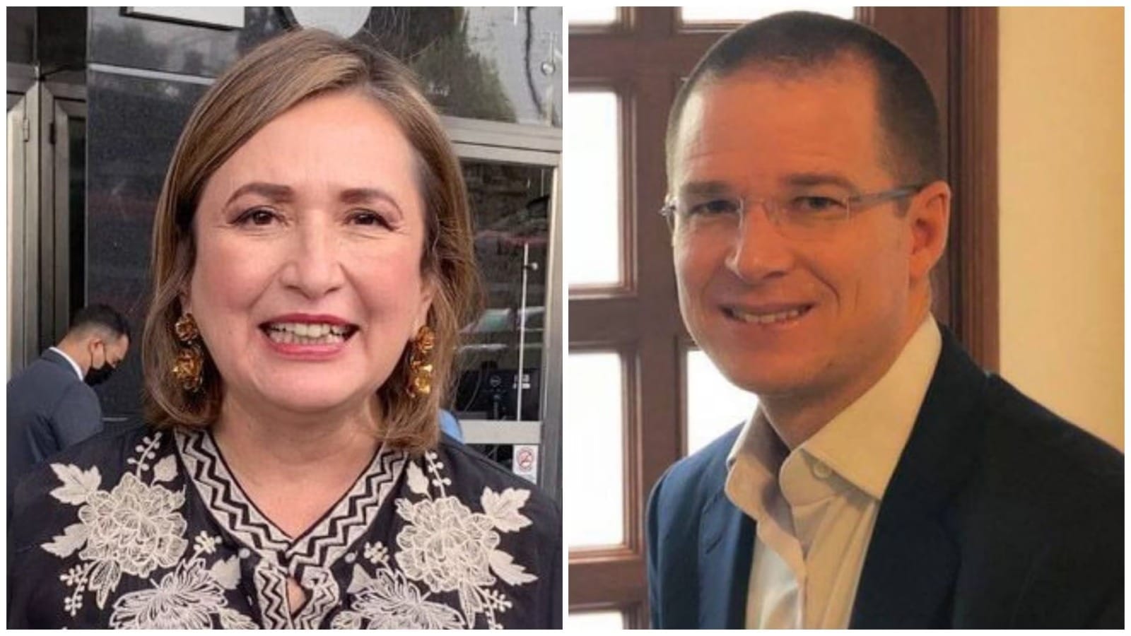 Foto de Xóchitl y Ricardo Anaya