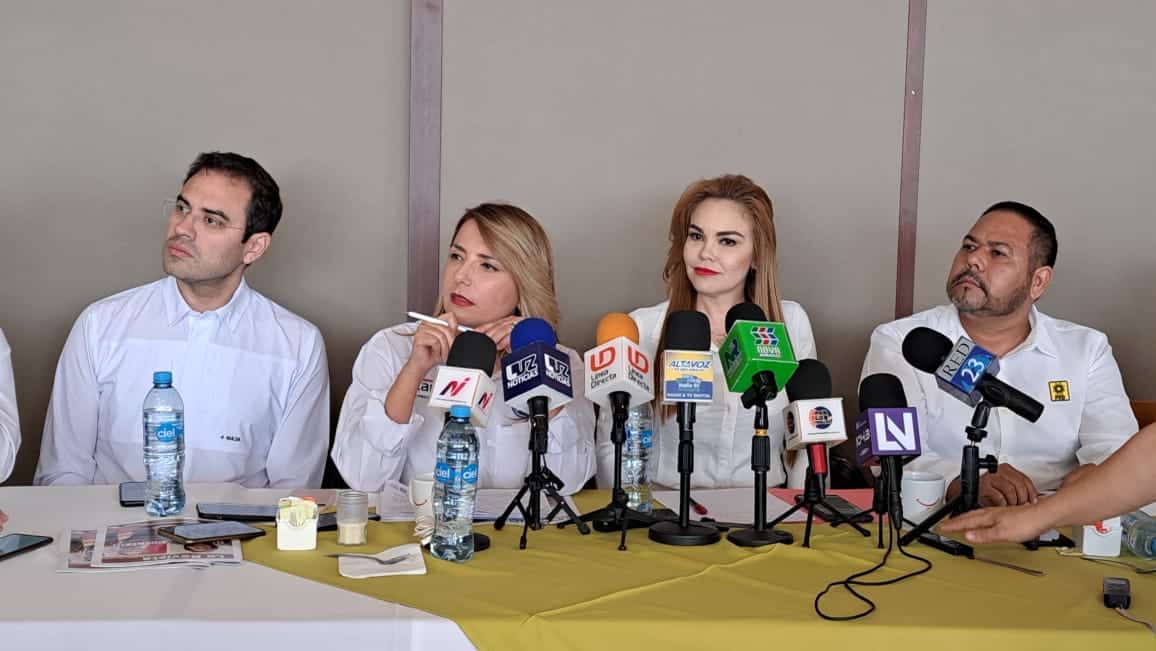 "Total y pleno apoyo": PRI, PAN y PRD Sinaloa ante acuerdo de Xóchitl Gálvez al Frente Amplio