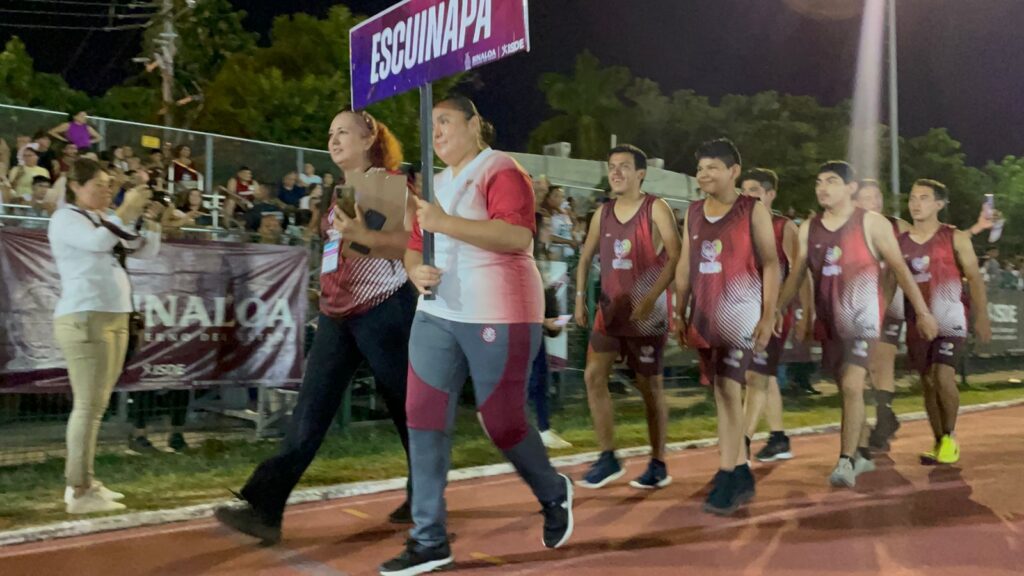 Desfile de deportistas paratletas