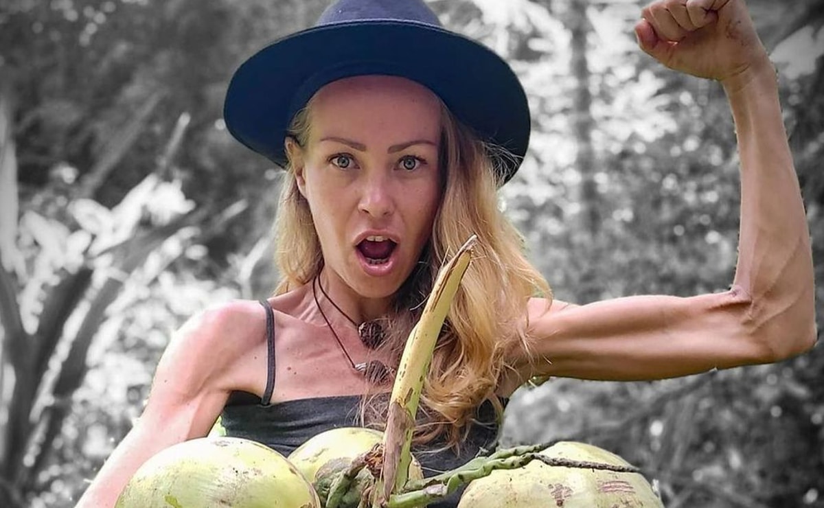 Zhanna D´Art, influencer vegana que promovía dieta extremas