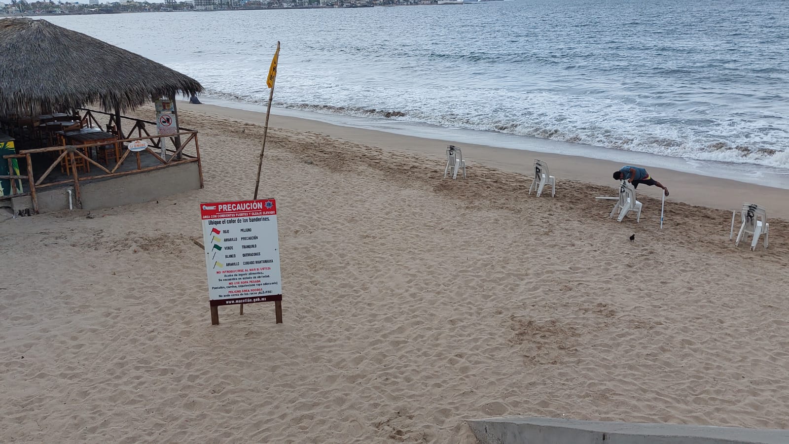 Zona de playa en Mazatlán