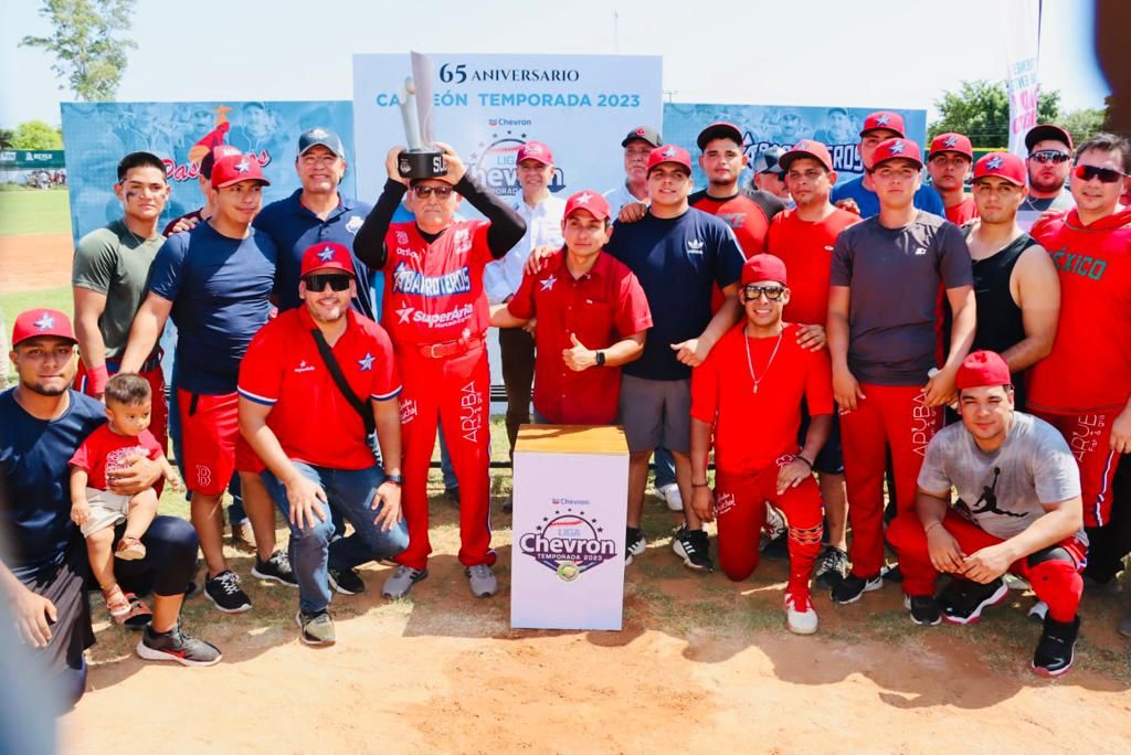 Premiación de la Liga Chevron Clemente Grijalva Cota