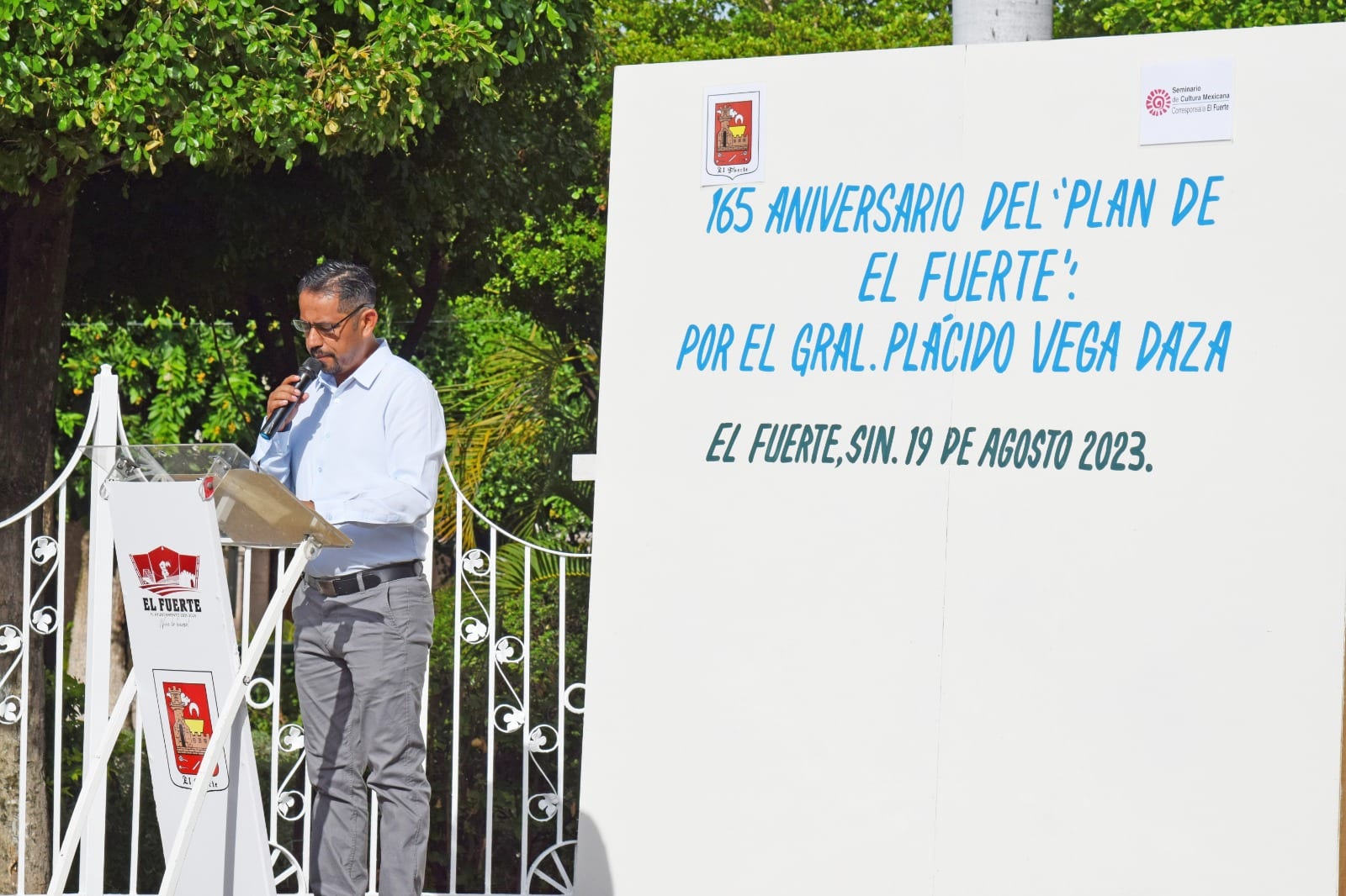 Conmemoración de la promulgación del Plan de El Fuerte
