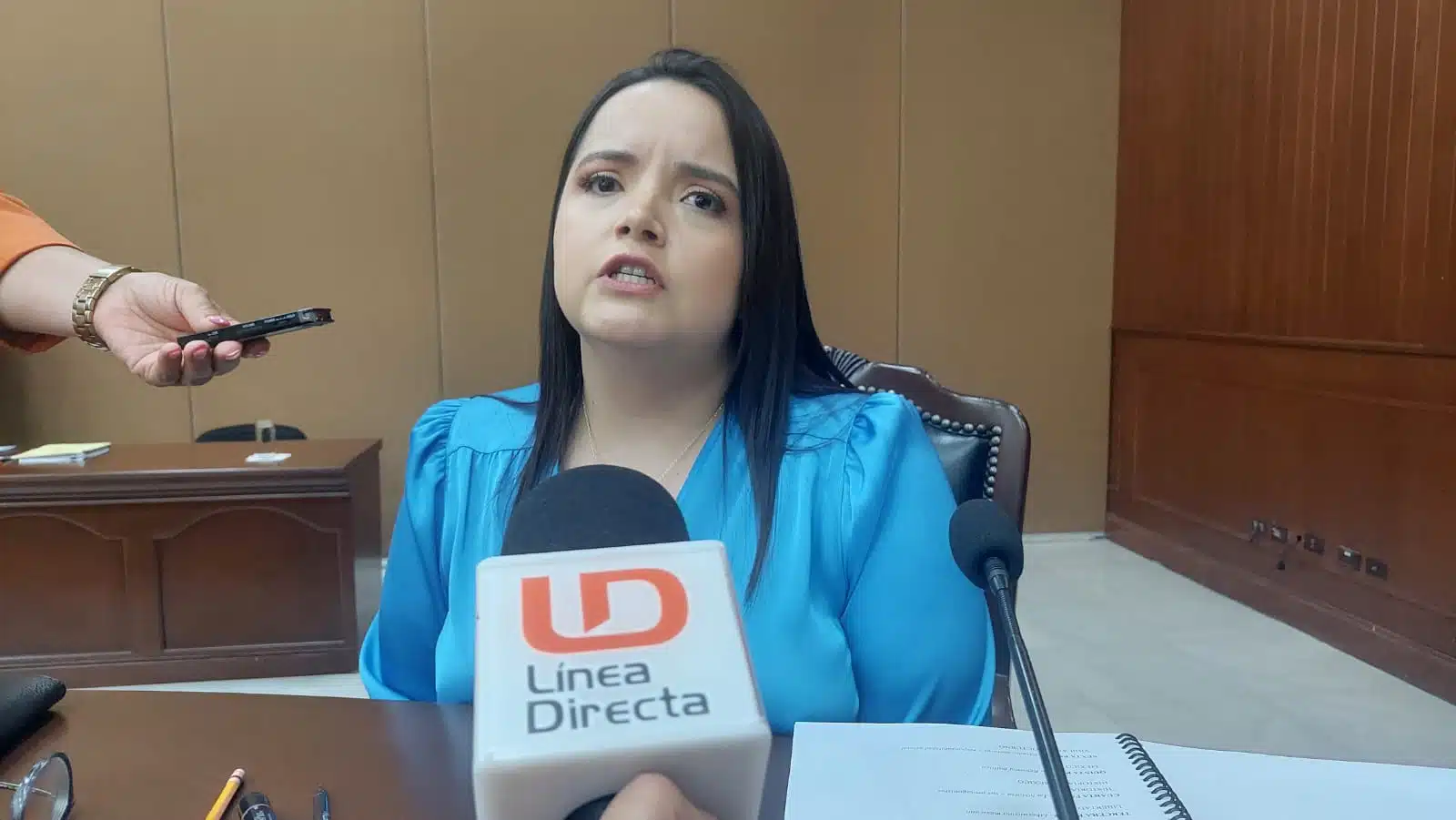 Cinthia Valenzuela Langarica entrevistada por Línea Directa