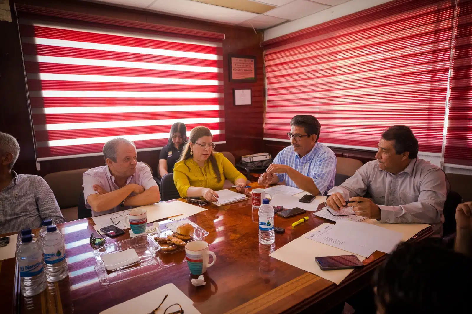 Reunión del Consejo Directivo del Desarrollo Urbano Río Sinaloa