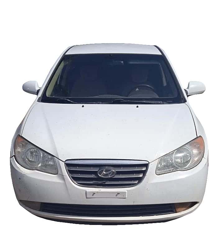Auto Hyundai color blanco