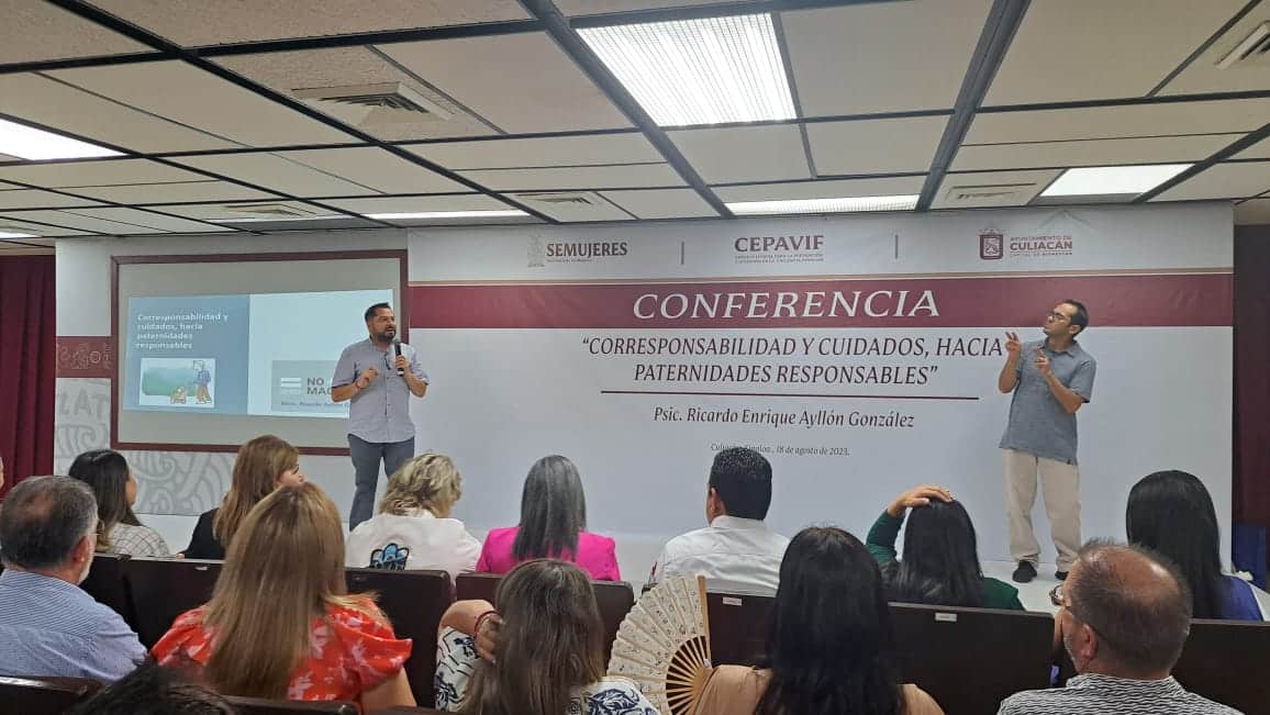 conferencia: Corresponsabilidad y cuidados, hacia paternidades responsables,
