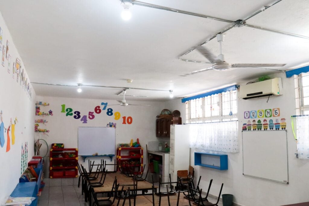 SALÓN DE CLASES DE JARDIN DE NIÑOS JUSTO SIERRA.