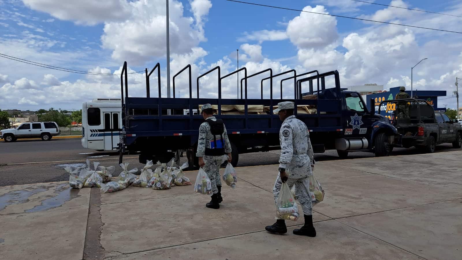 Elementos de la Guardia Nacional