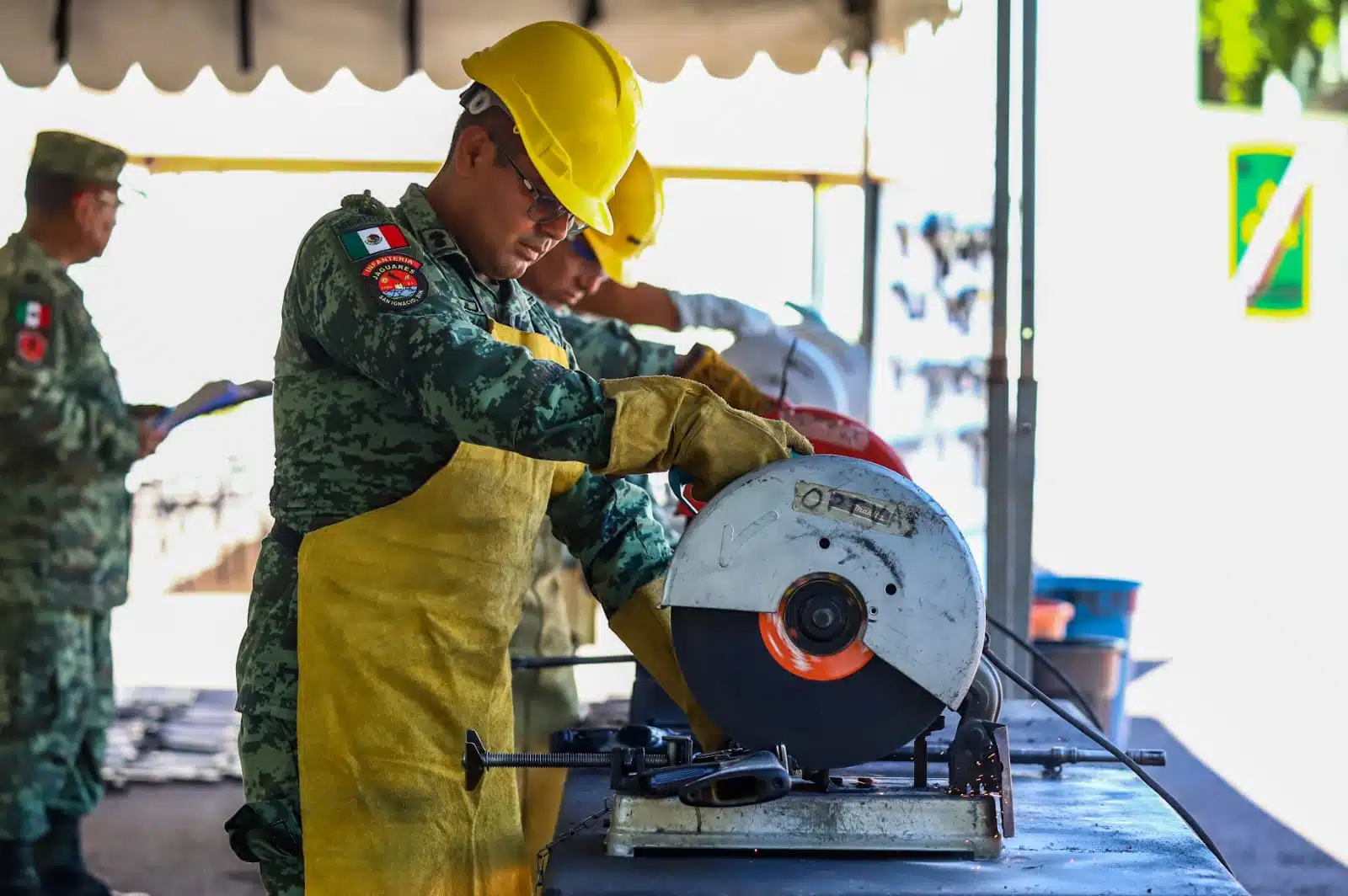 destruccion de armas de fuego por el ejercito Mexicano.