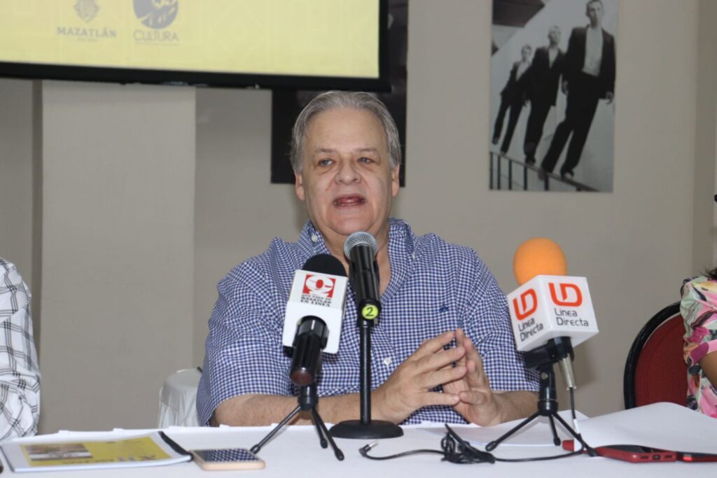 Raúl Rico, director del Instituto Municipal de Cultura, Turismo y Arte de Mazatlán
