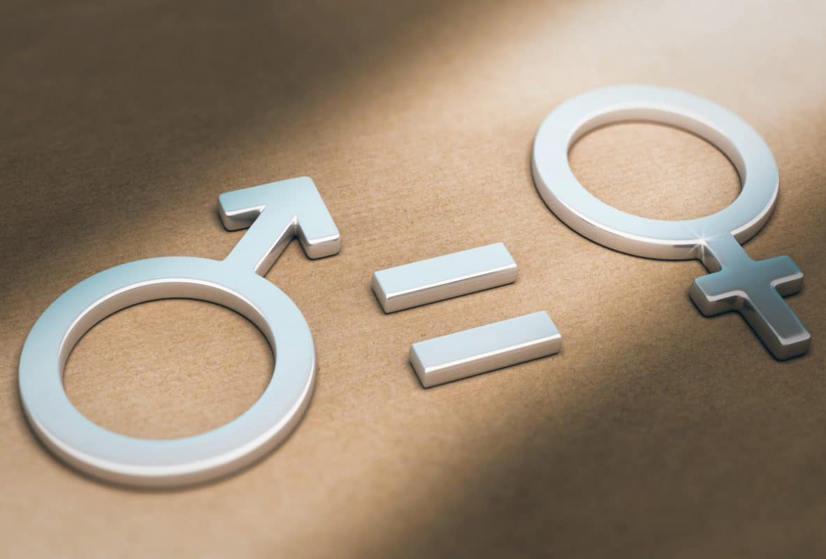 Símbolos masculino y femenino