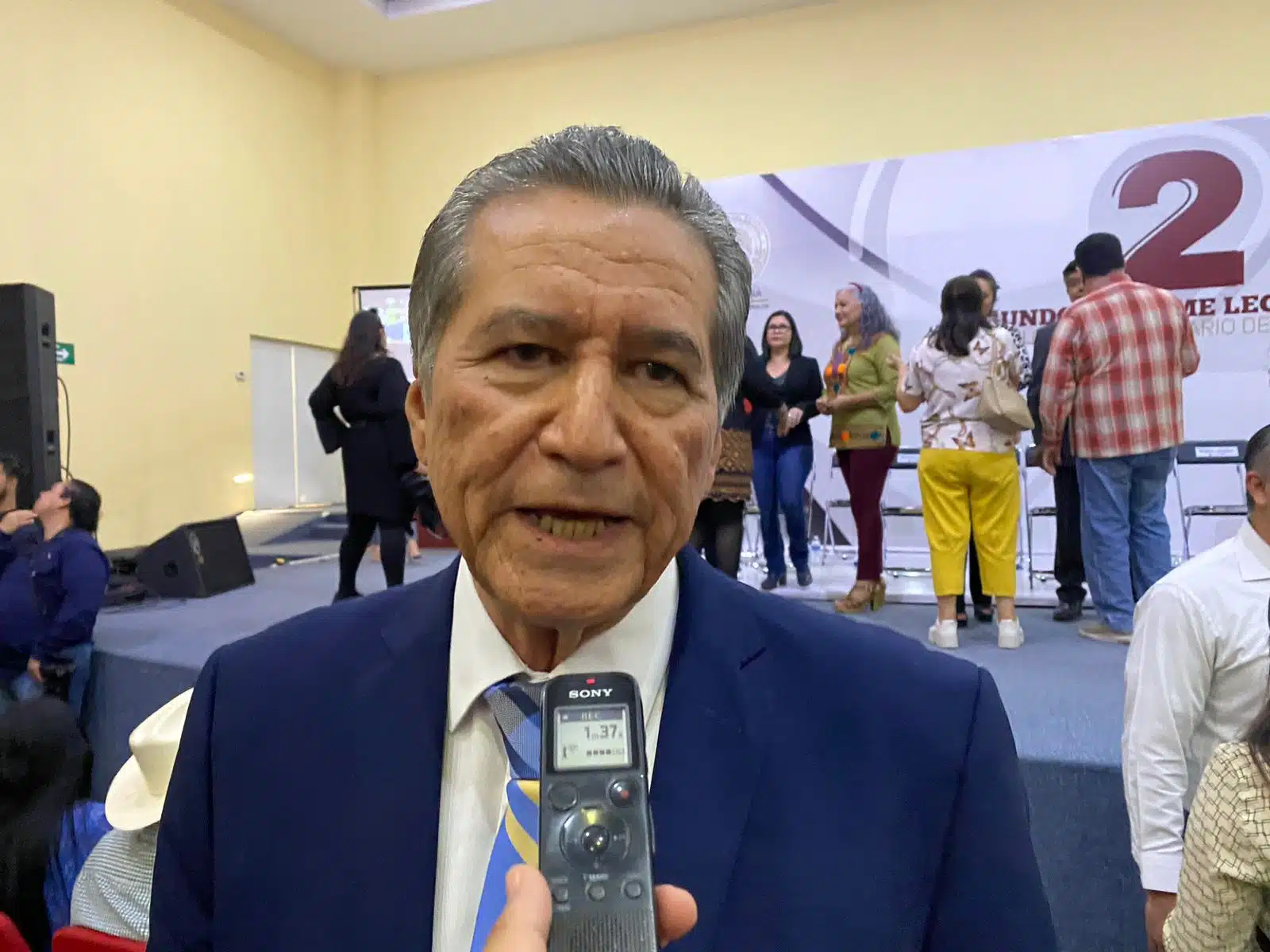 Diputado local y coordinador de la bancada morenista en el Congreso del Estado, Feliciano Castro Meléndrez