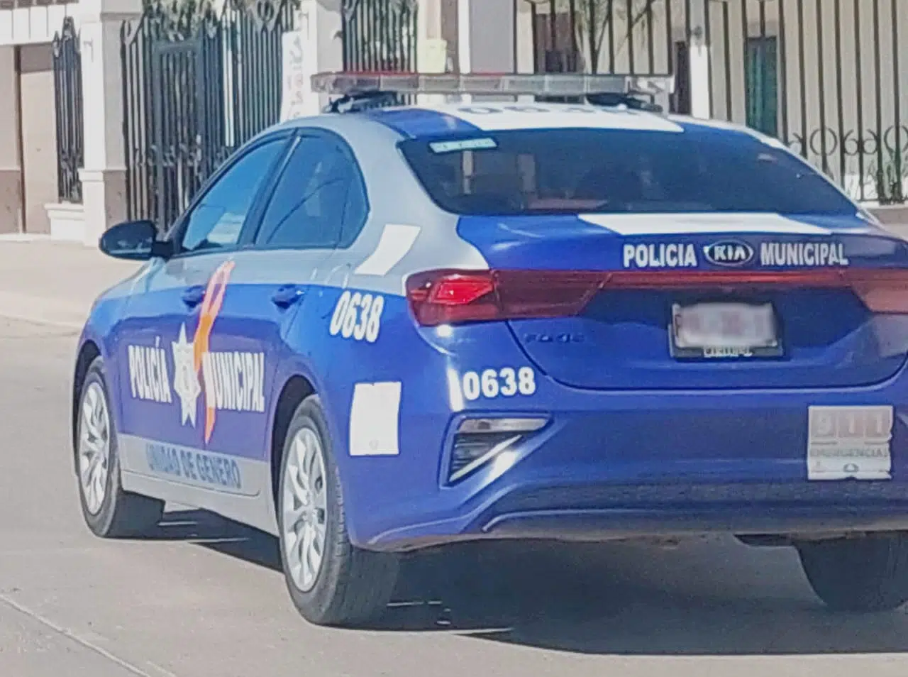 Patrulla de la policia municipal de Guasave