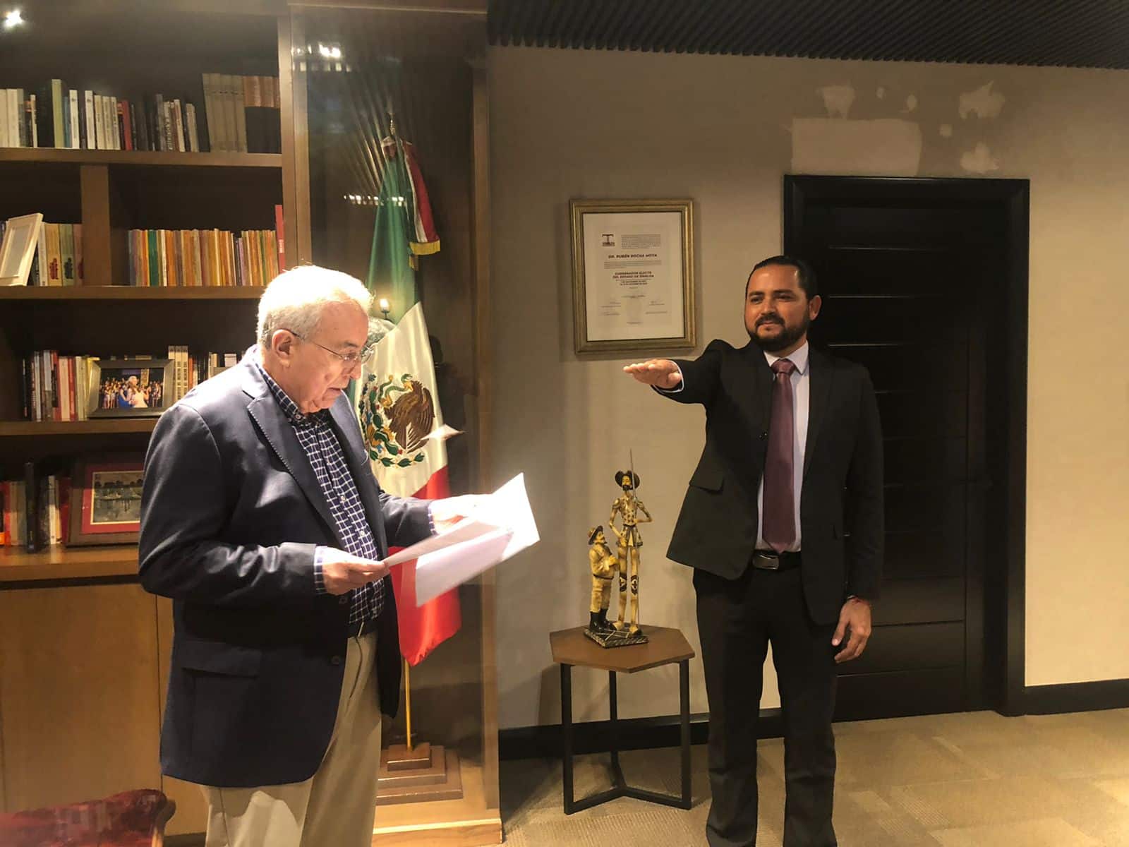 Toma de protesta de Edwin Favela Sánchez