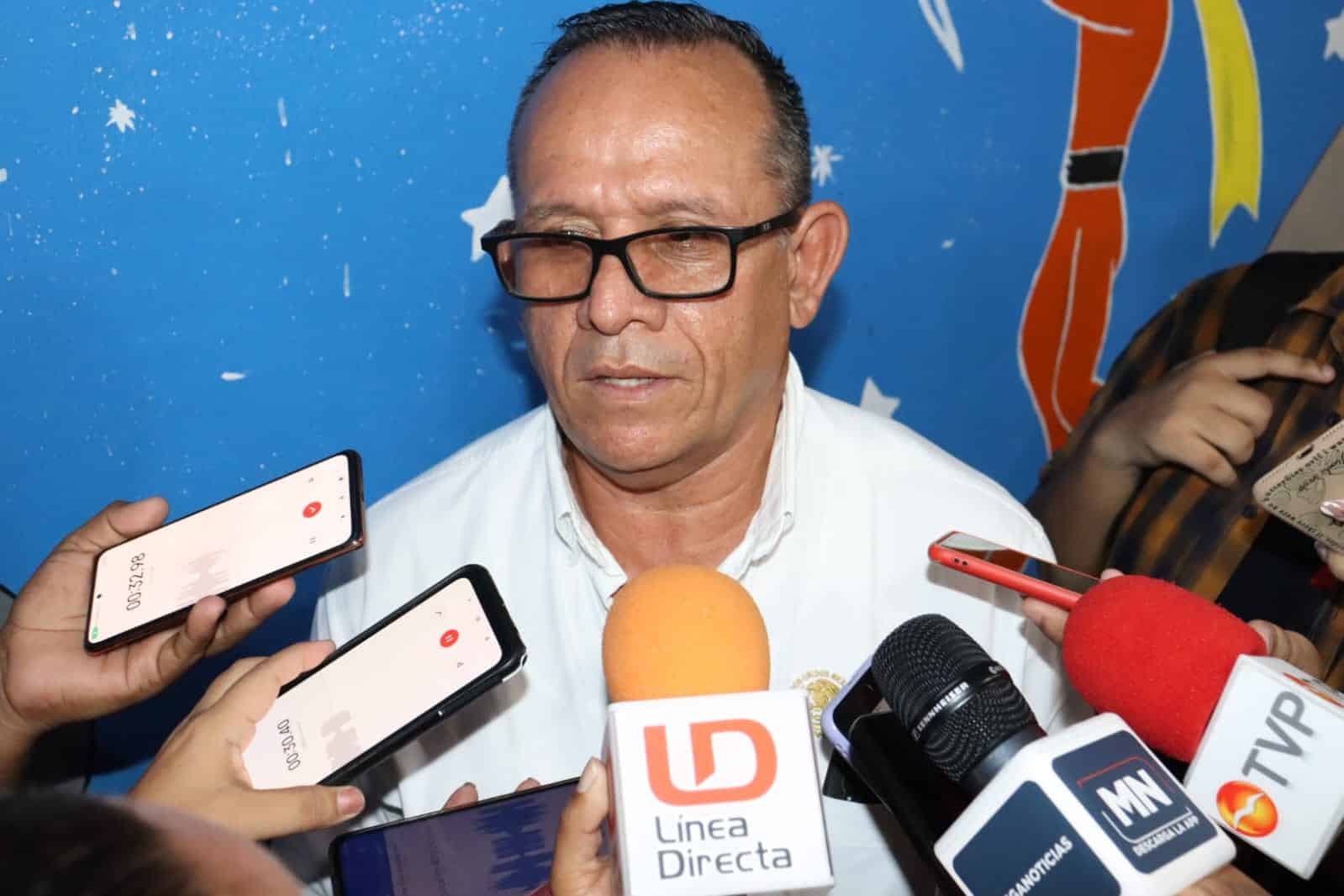 José Juan Rendón Gómez, titular de Servicios Regionales de la SEPyC en Mazatlán.