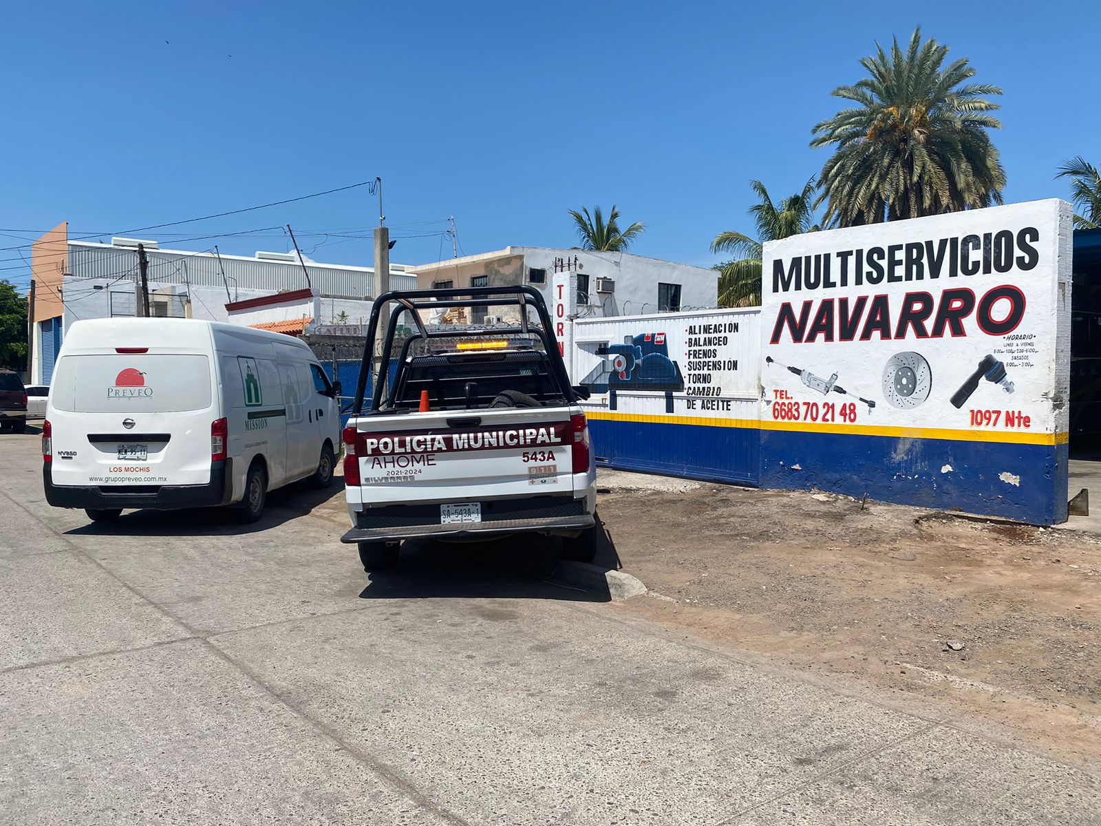 un infarto al miocardio la causa de muerte del trabajador encontrado sin vida en el techo de un camión de pasajeros en un taller de Los Mochis