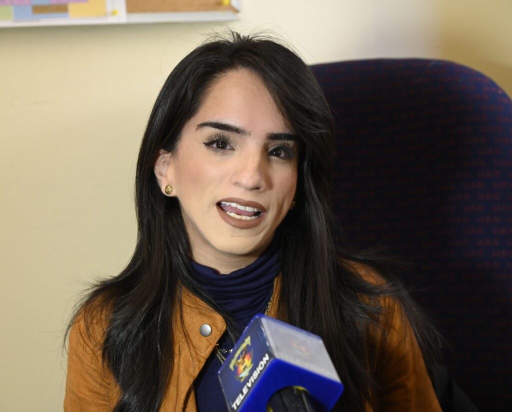 nutrióloga de la Universidad Autónoma de Sinaloa (UAS), Carolina Gabriela Plazas Guerrero.