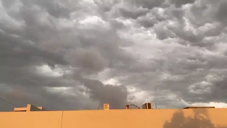 Vientos de 90 km/h, de tormenta tropical, los registrados en Culiacán esta tarde