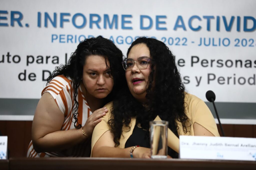 Jhenny Judith Bernal Arrellano, directora del Instituto para la Protección de Defensores de Derechos Humanos y Periodistas