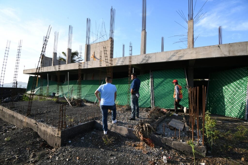 Construcción de la Facultad de Ciencias del Mar