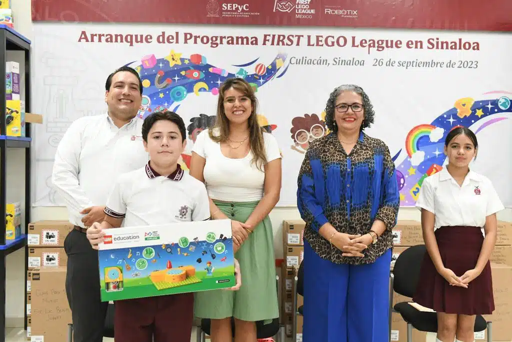 Arranque del programa “First Lego League” en Sinaloa