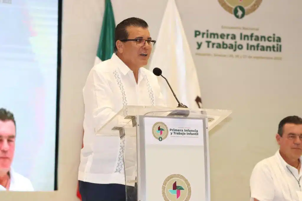 Édgar González Zataráin en el Encuentro Nacional de la Primera Infancia y Trabajo Infantil