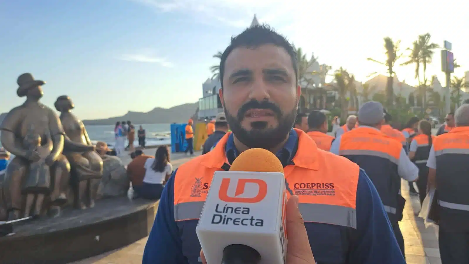 Randy Ross Álvarez entrevistado por Línea Directa en Mazatlán