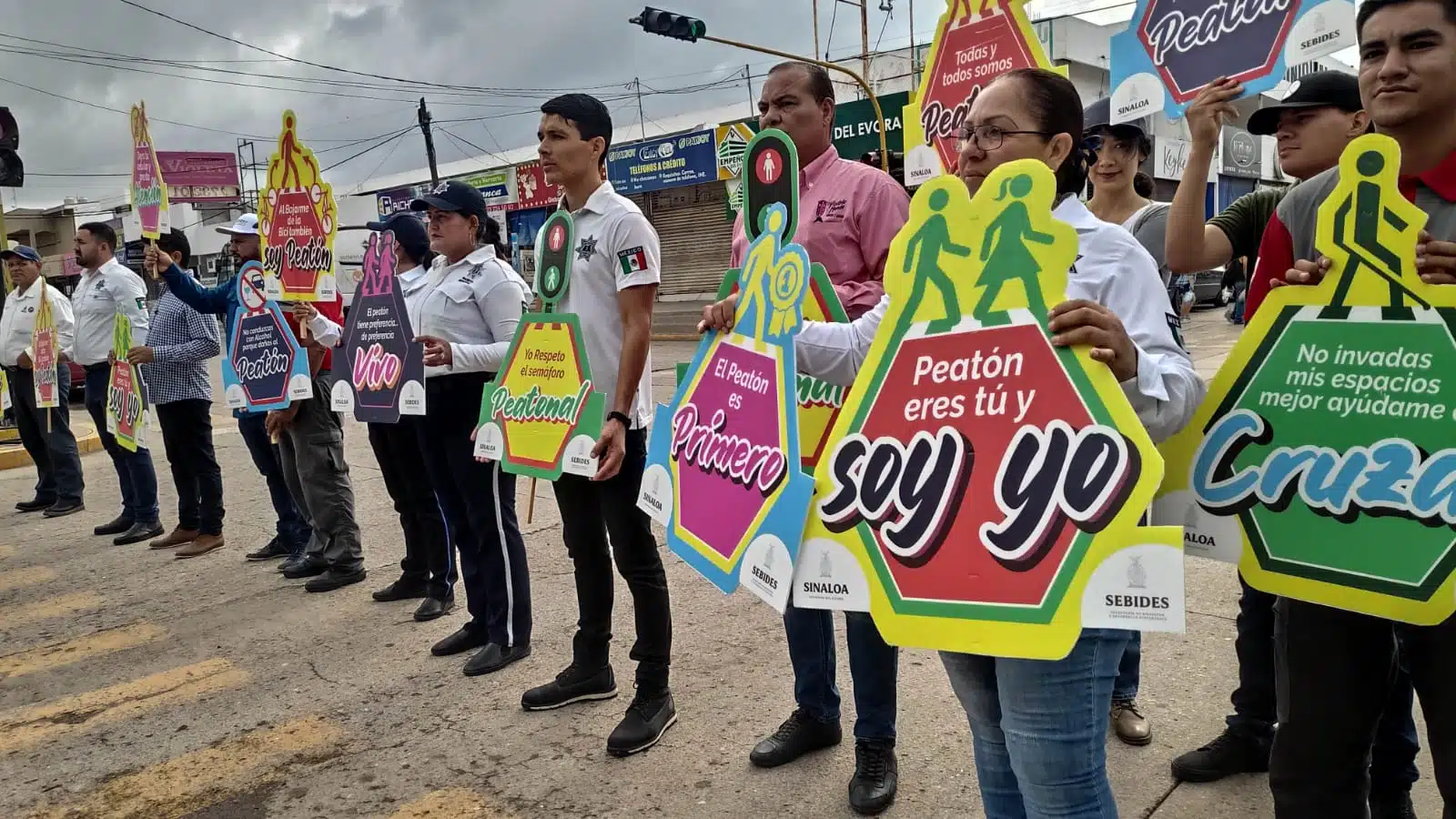 Jornada de sensibilización de la seguridad del peatón