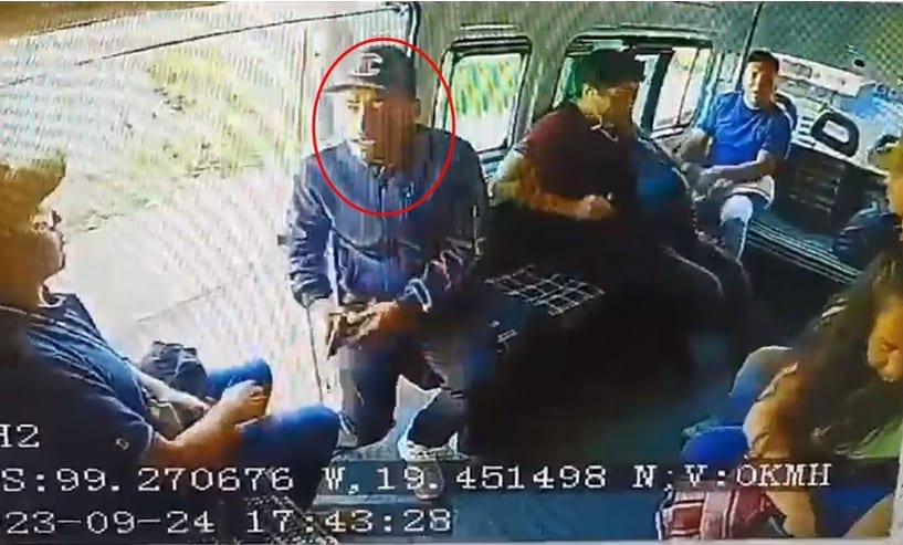 Asaltan a pasajeros de transporte público en Edomex
