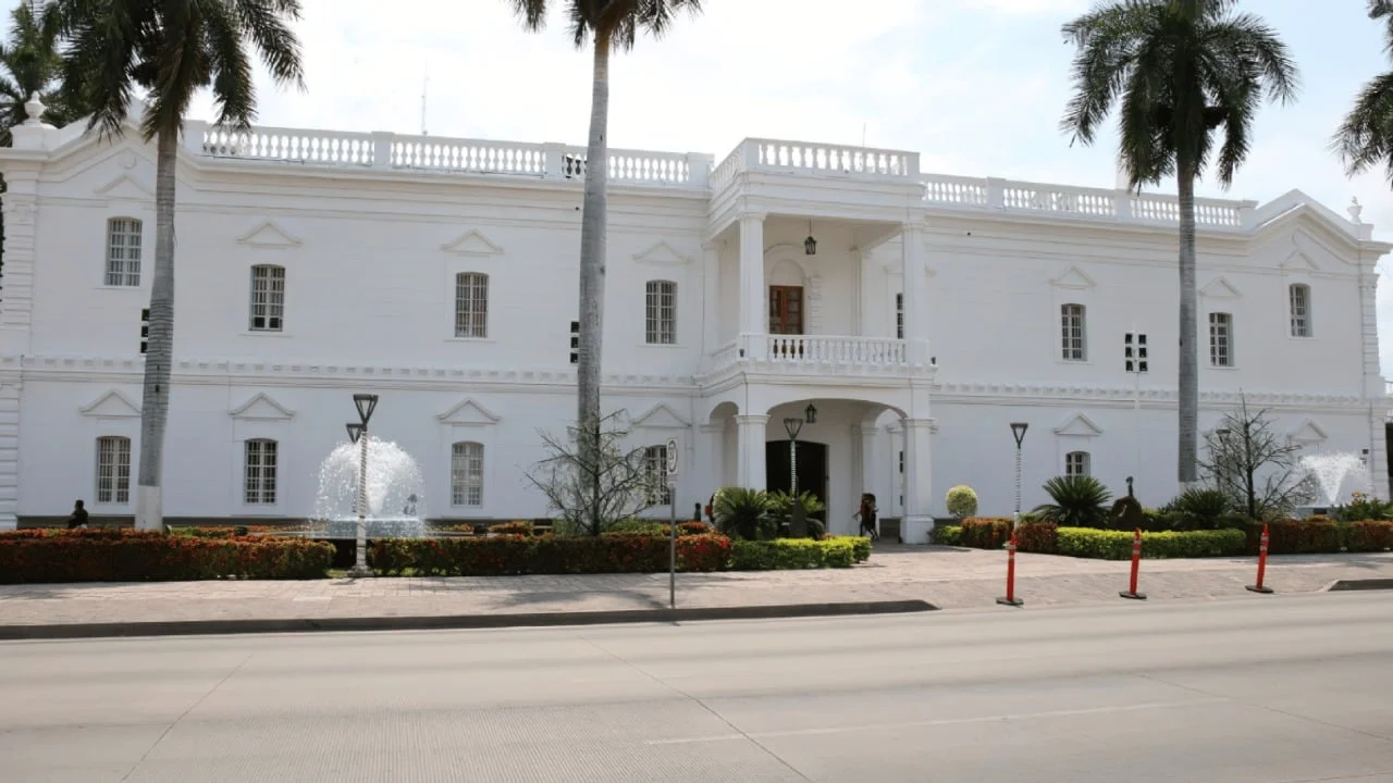 exterior del ayuntamiento de Culiacán