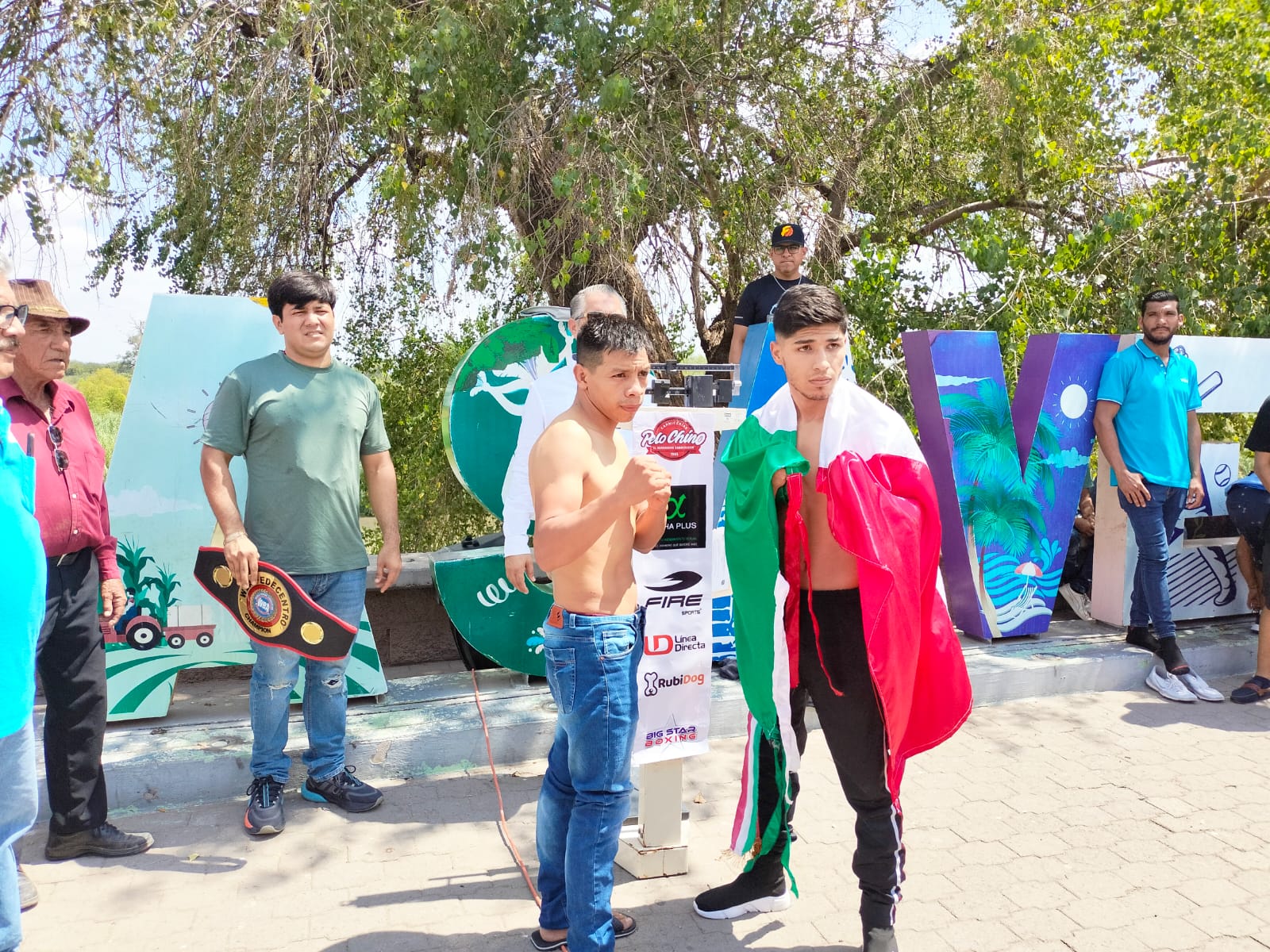 Los pugilistas Imanol 