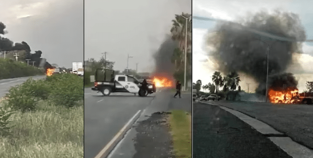 Bloqueos en Nuevo León