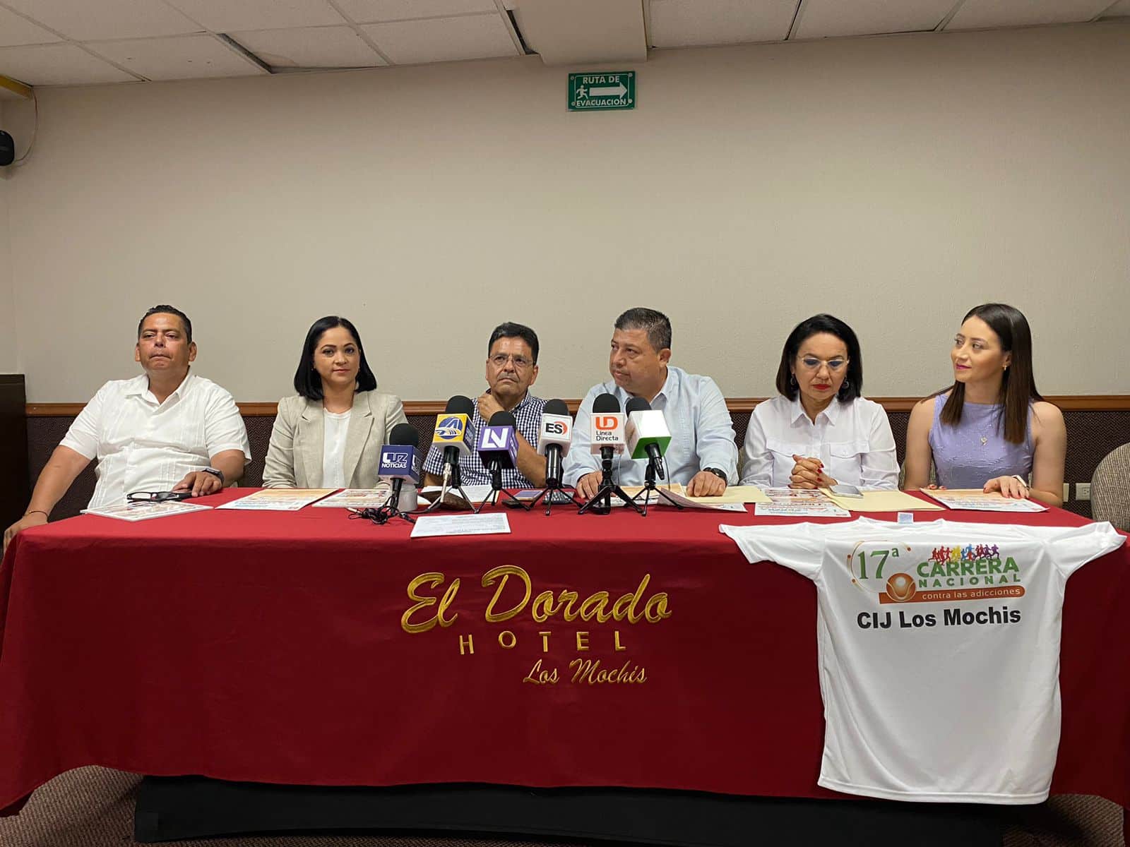 RUEDA DE PRENSA DE Carrera Nacional Contra las Adicciones 2023