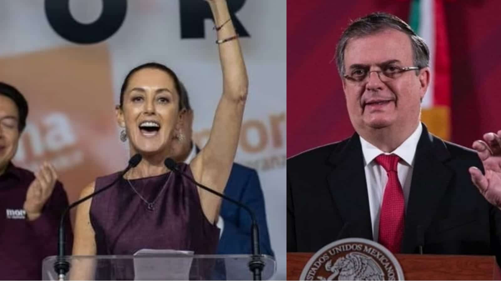 Claudia Sheinbaum Pardo Y Marcelo Ebrard