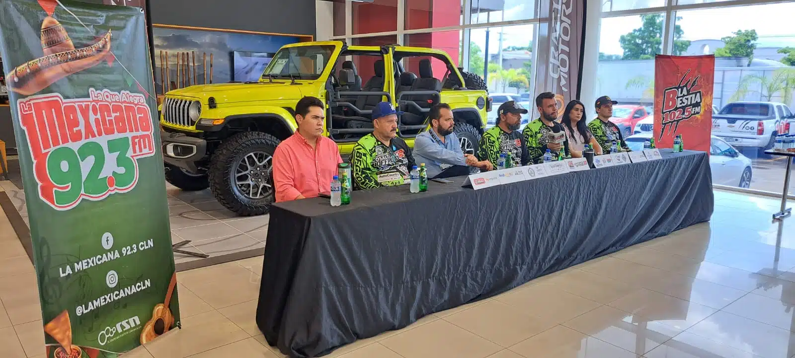 Rueda de prensa, Cosaltazo Off Road 2023