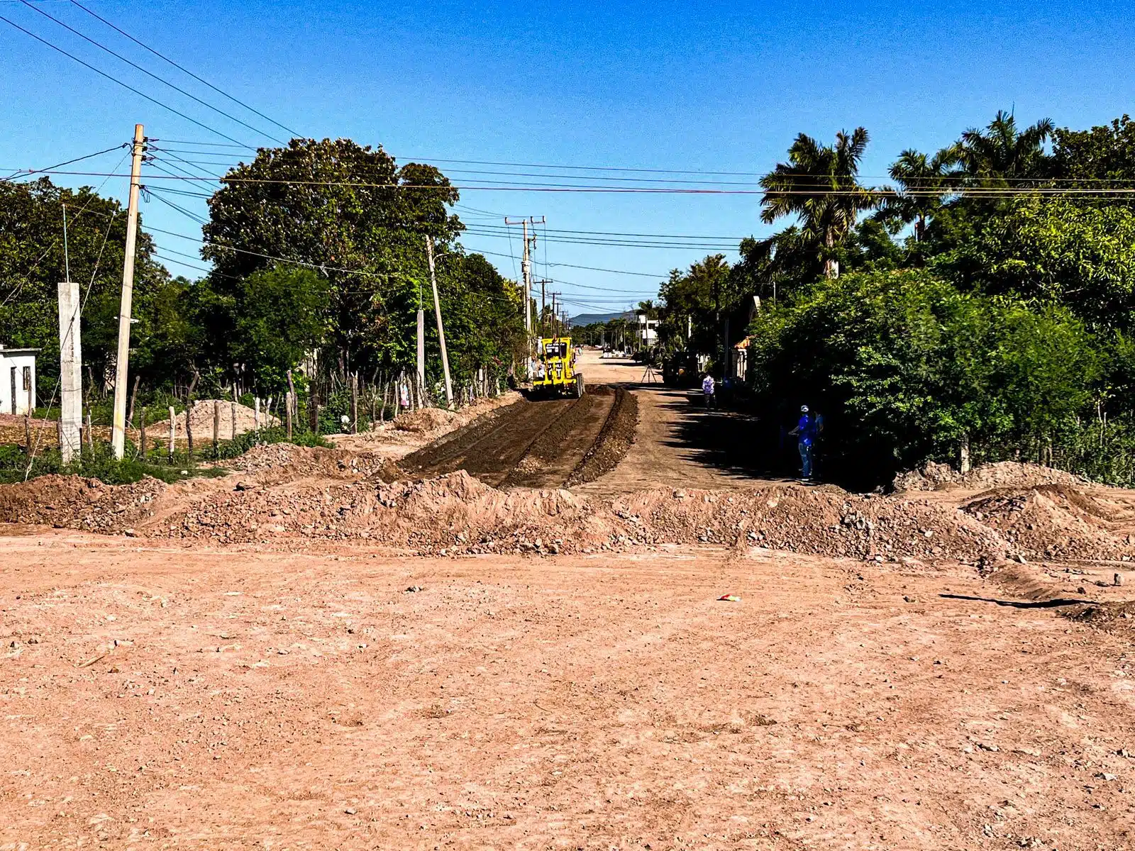 Calle Gabriel Leyva en la Constancia El Fuerte