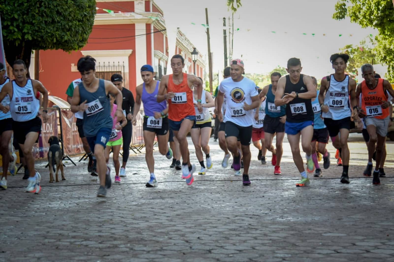 Carrera pedestre en El Fuerte