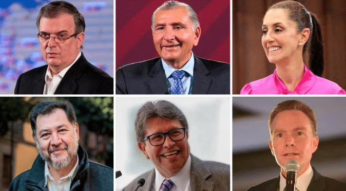 Corcholatas de Morena