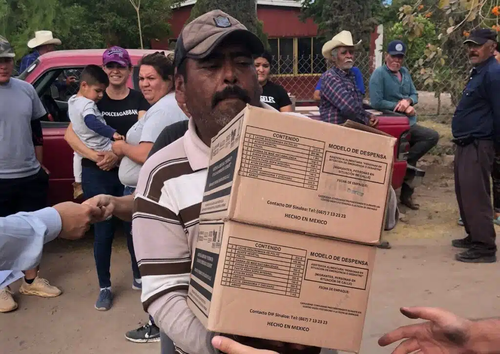 En octubre DIF Sinaloa inicia distribución de despensas.