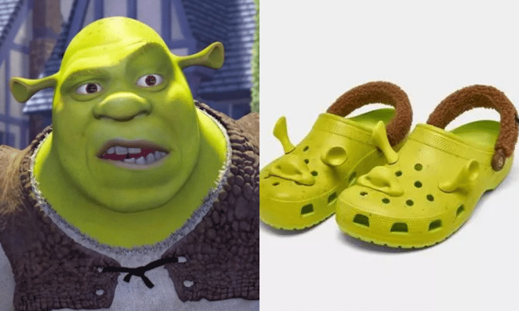 Esto no es IA, los Crocs de Shrek son reales y ya están