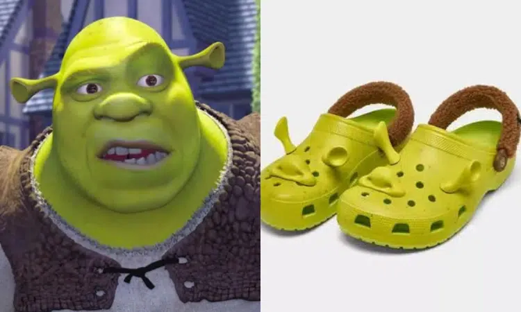 Lanzan crocs inspirados en Shrek