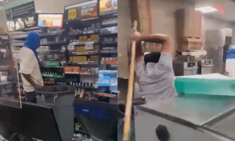 Dueños de tiendas se defienden de los robos en NY
