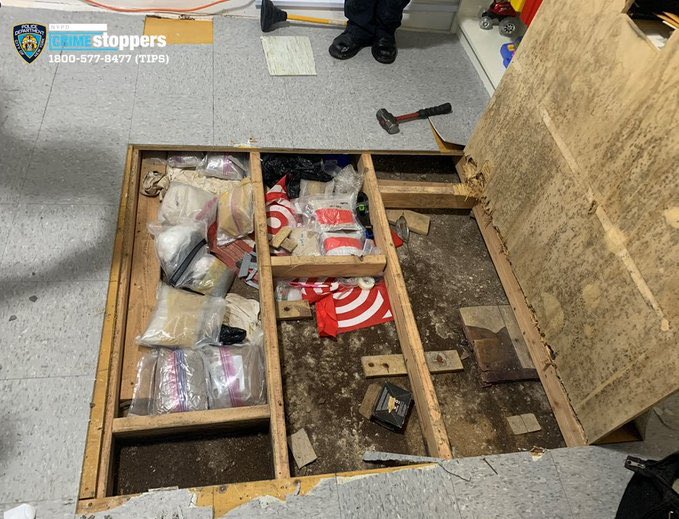 Droga almacenada en guardería de NY