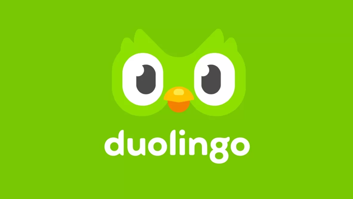 La aplicación de Duolingo.