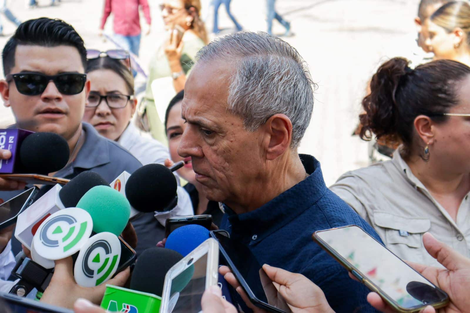 Presidente municipal de Ahome Gerardo Vargas Landeros en entrevista