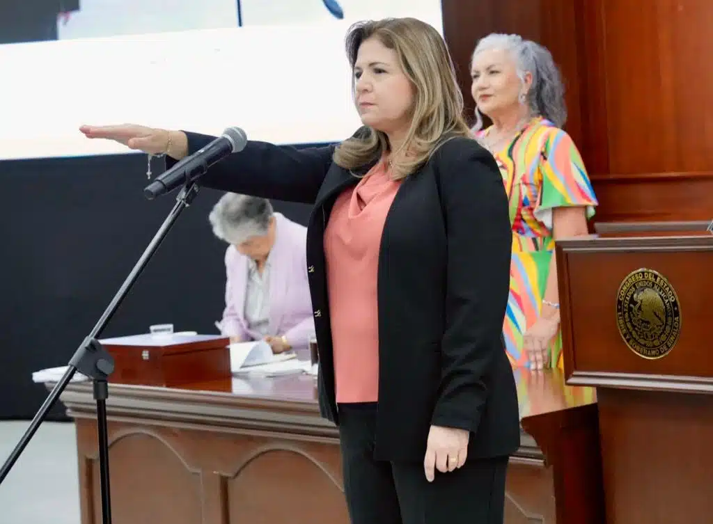 auditora superior del Estado, Emma Guadalupe Félix Rivera,