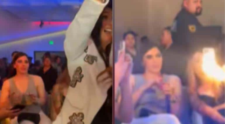 Emma Coronel en fiesta privada